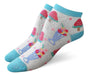 Pack of 6 Kids' Printed/White Ankle Socks by Elemento A. 104 10