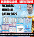 Imprimi Kits Fixture Mundial Editable Qatar 2022 Vectores Modelo Bolsillo 2