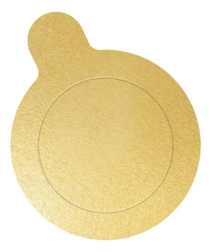 100 Base De Doce Gourmet Dourado Ouro 55 Mm Ultrafest 0