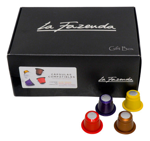 La Fazenda Compatible Capsules C/ Nespresso Assorted X 100 Units 0