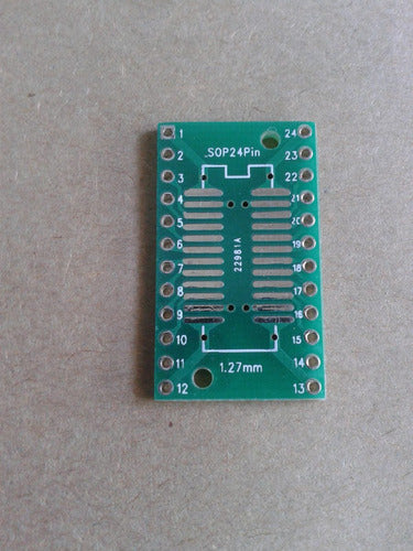 Adaptador Sop24 Dip24 Ssop24 Tssop Soic2 So24 1.27mm 0.65mm 1