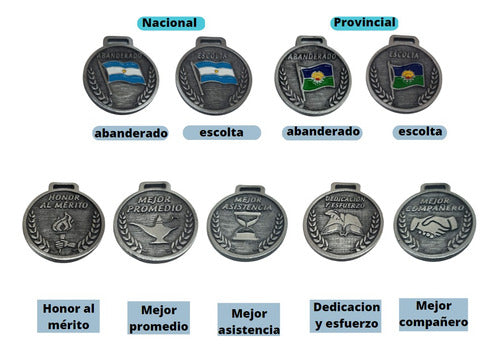 RM 80 Medallas Egresados Sin Cinta 4