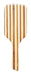 Jessamy Bamboo Hair Brush Paleta Madera De Bamboo C1142 2