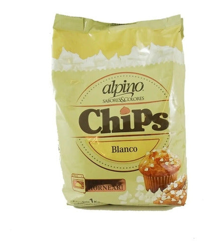 Lodiser Alpino Chips Chocolate Xkg Semi-Amargo O Blanco Cotillon Sergio Once 3