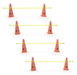 Soccer Training Kit with Cones, Ladder, and Hurdles - 86 Pieces 1