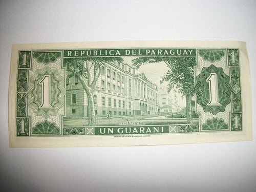 Billete Antiguo De Paraguay 0