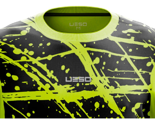 Ueso Sublimated Sports T-Shirt for Tennis, Paddle, and Squash - Men's 2