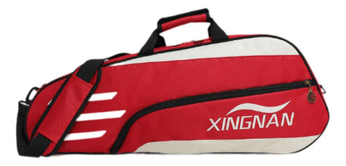 Bolsa Para Raquete De Badminton, Bolsa Para Tênis, Vermelho 0