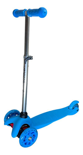 World Toys Kids 3-Wheel LED Light Adjustable Scooter 0