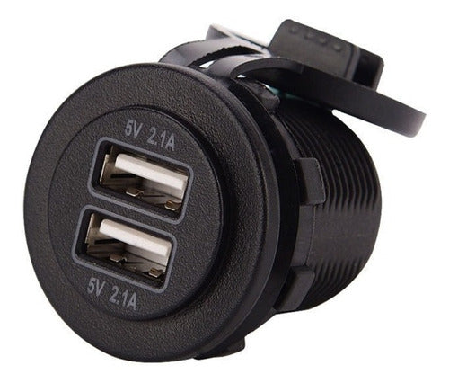 C239 2.1A Waterproof Car Motorcycle Charger Power Outlet 1