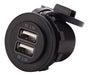 C239 2.1A Waterproof Car Motorcycle Charger Power Outlet 1