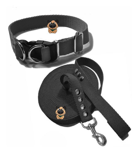 De Perros con Onda Dog Collar + 3 Mts Reinforced Leash for Walks and Play 7