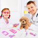 Meland Doctor Kit for Girls with Dog and Costume, Ages 3-6 6