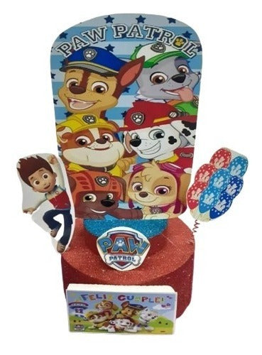 Chirimbolos Paw Patrol Cake Decoration 0