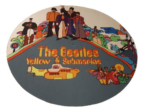 DJPROAUDIO Beatles Yellow Submarine Slipmat Paño Espuma 0