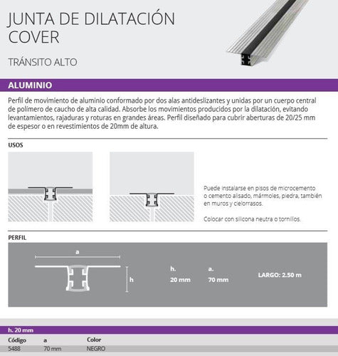 Atrim 5758 Expansion Joint Euro 10mmx 14.5mm X 2.5m Black 3