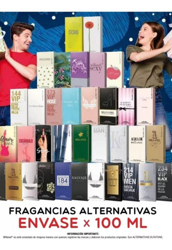 Kit Millanel Fragancia Masculina 100ml + Plumín Sinelección 0