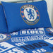 Chelsea F.C. Juego De Funda Nórdica Doble Con Parche Oficial Del Chelsea 2