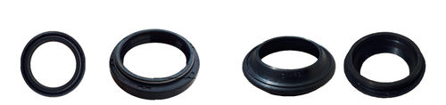 SCARERO Front Suspension Seals + Dust Covers for Honda XR 250/600 0