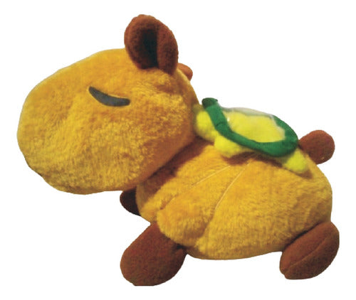 Generic Capybara Plush Toy with Accessory - Sleeping Capybara 1