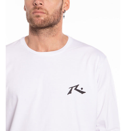 Rusty Competition LS Tee White Men 3