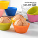 Levys Bazar Reusable Silicone Muffin Cups X12 For Oven & Microwave 2