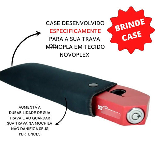 Trava Universal Moto Punho Freio Acelerador C/ Brinde 3