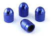 Aluminum Valve Caps Slime Pack of 4 Units Blue (20130) 0