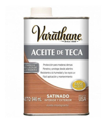 Rust-Oleum Varathane Teak Oil for Wood Interior & Exterior 0