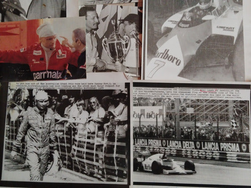 Documentos Fotográficos Del Gran Piloto Nikki Lauda F1 3