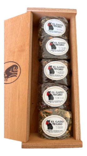 El Gato Negro Tea Box - 5 Varieties 2