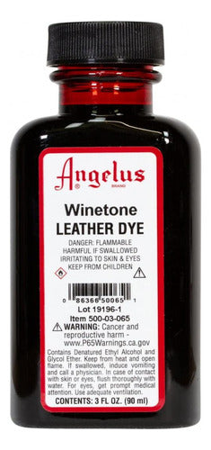 Tinta Para Cuero Angelus - Zapatos Bolsos Etc - Winetone 0