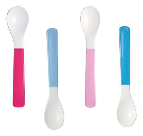 Loopi Set of 2 Soft Edge Baby Spoons +6m 9201 0