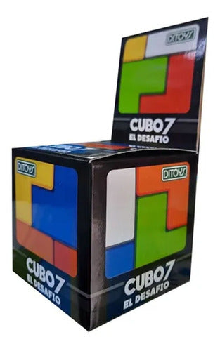 Ditoys Cubo 7 El Desafío Armá El Cubo Original 1