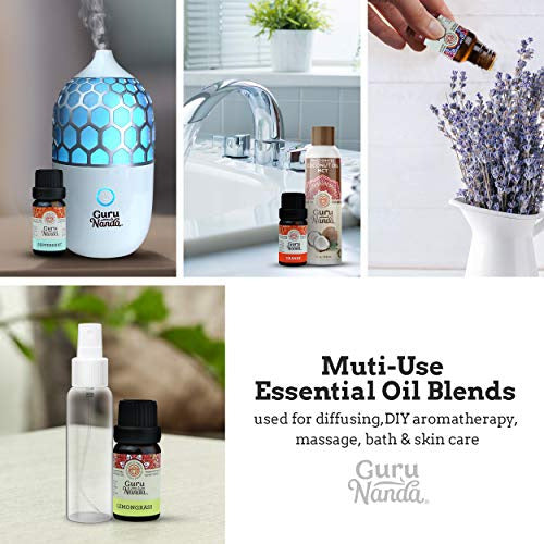 Gurunanda Essential Oil Top 6 Individual Sets: Pure Oil 1