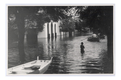 Salto - Calle Inundada En El Año 1959 - Lámina 45x30 Cm 0