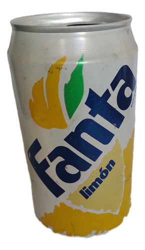 Lata Vacía Gaseosa Antigua Fanta Limon 0