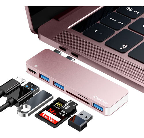 Adaptador Usb C Hub Para Macbook Pro/air 2022 2021 2020, Acc 0