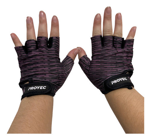 Proyec Fitness Gloves Leather Gel Crossfit Gym Cycling Weights 0