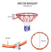 Basketball Hoop with Net Size 5 2