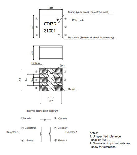 Rpi-1031 4dof Sensor Angulo Itytarg 4