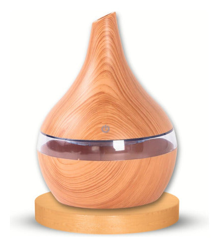 Diffuser Humidifier Aromatic USB Ultrasonic LED 300ml 0