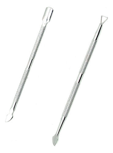 Set of 2 Double-Ended Metal Carvers with Chisel 7