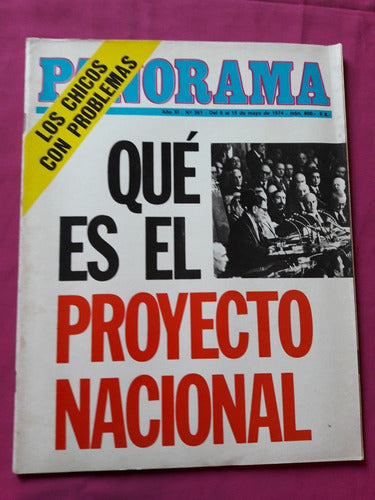 Revista Panorama Nº 361 Año 1974 Peron Urss Proyecto Naciona 0