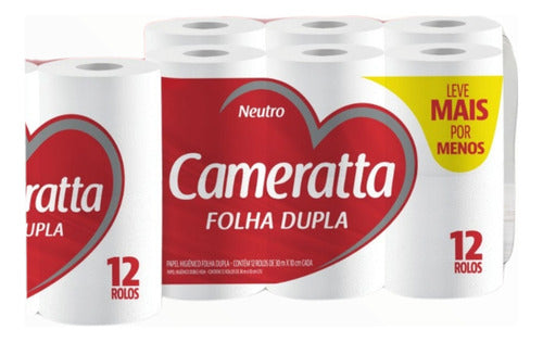 Papel Higiénico Camerata Premium  Funda 96 Rollos X30mts C/u 0