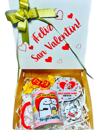 ATR San Valentín Box: Mug, Coaster, Keychain, and 2 Chocolates 1