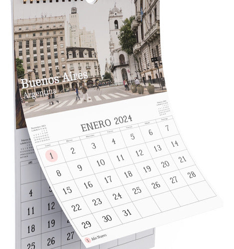 2024 Printable Calendar - Landscapes of Argentina 0