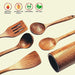 NHAF Cooking Utensil Set, Premium Teak Wooden Spoons 4