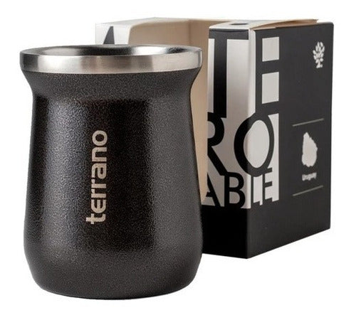 Terrano Mate Acero Inoxidable Doble Capa Terrano-Cadaques 1