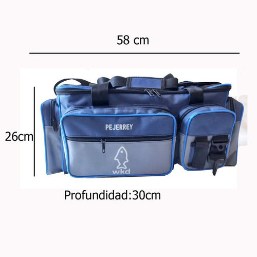 Weekend Fishing Bag Large Waterproof 56x25x30 1